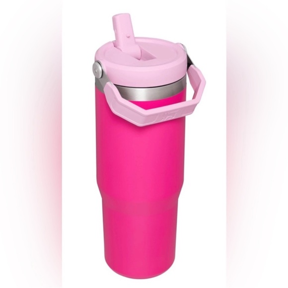 🎉LAST CHANCE🎉Stanley Iceflow Flip Straw 30oz Tumbler Camelia - Picture 5 of 11